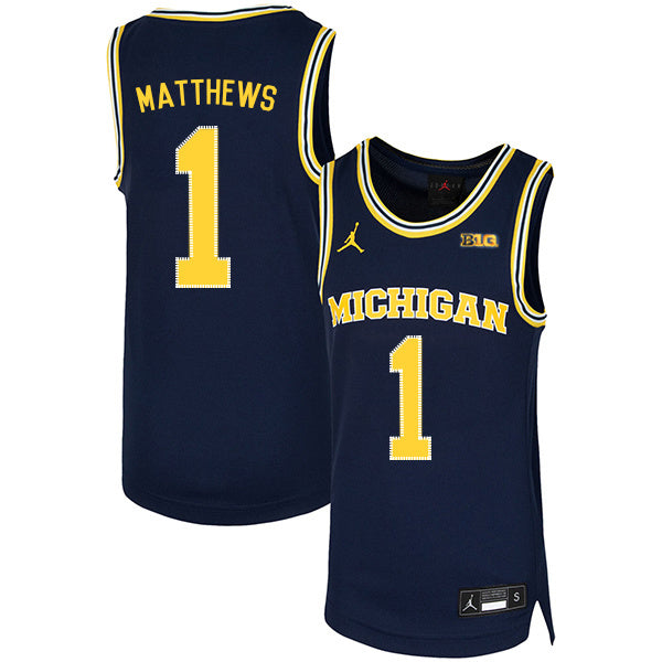 Charles Matthews 1 Navy College Football Jersey football jersey product view 1