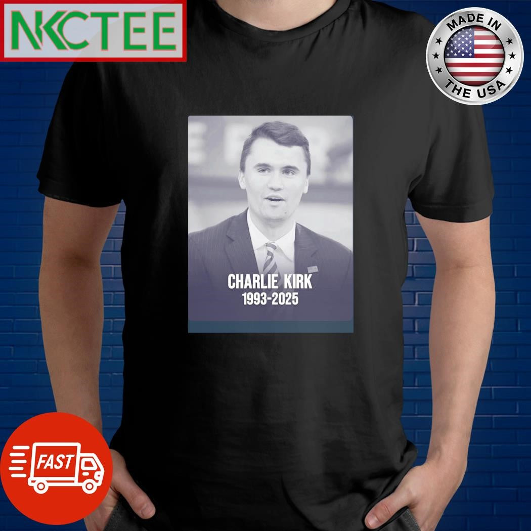Charlie Kirk 1993 2025 shirt Unisex T-shirt, Sweatshirt, Hoodie, Long Sleeve Tee - T-Shirt, Sweatshirt, Hoodie