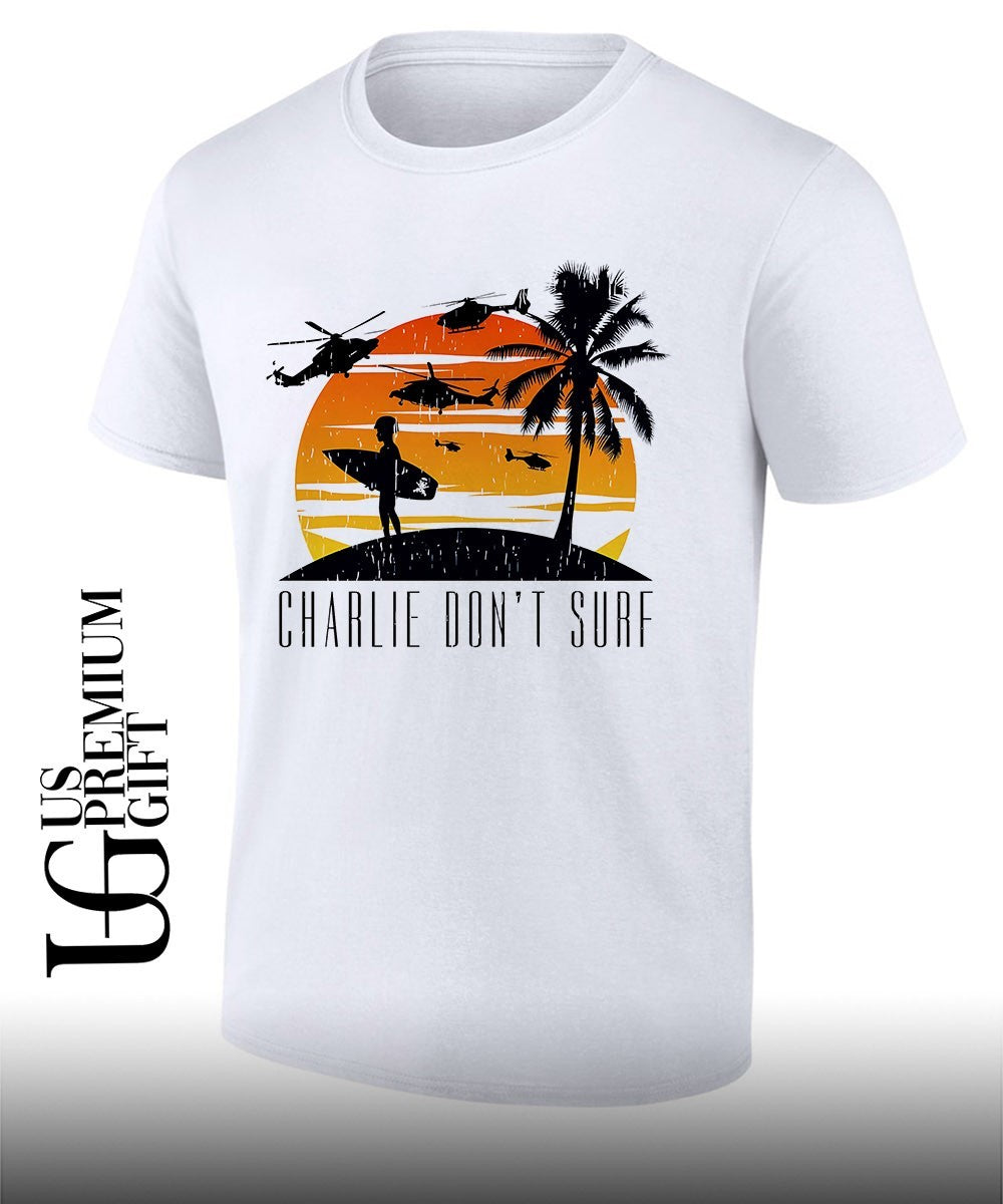 Charlie dont surf shirt Unisex T-shirt, Sweatshirt, Hoodie, Long Sleeve Tee - T-Shirt, Sweatshirt, Hoodie