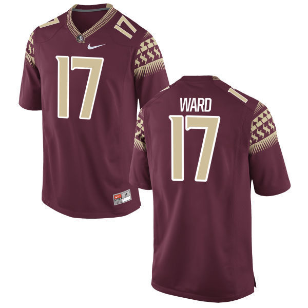 Charlie Ward 17 Burgundy College Football Jersey football jersey product view 1