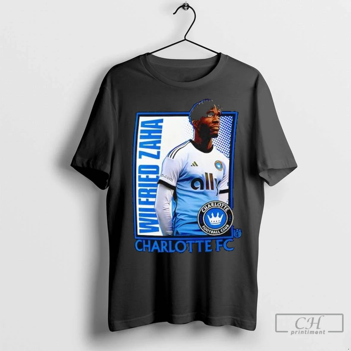Charlotte Fc Wilfried Zaha Player Program T Shirts Unisex T-shirt, Sweatshirt, Hoodie, Long Sleeve Tee - T-Shirt, Sweatshirt, Hoodie