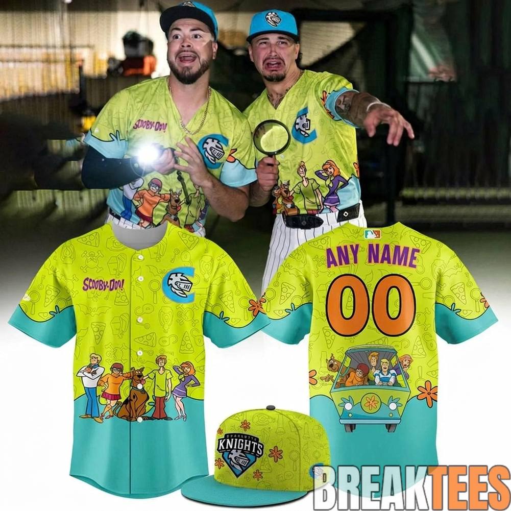 Charlotte Knights x Scooby-Doo Night Custom Baseball Jersey Unisex T-shirt, Sweatshirt, Hoodie, Long Sleeve Tee - T-Shirt, Sweatshirt, Hoodie
