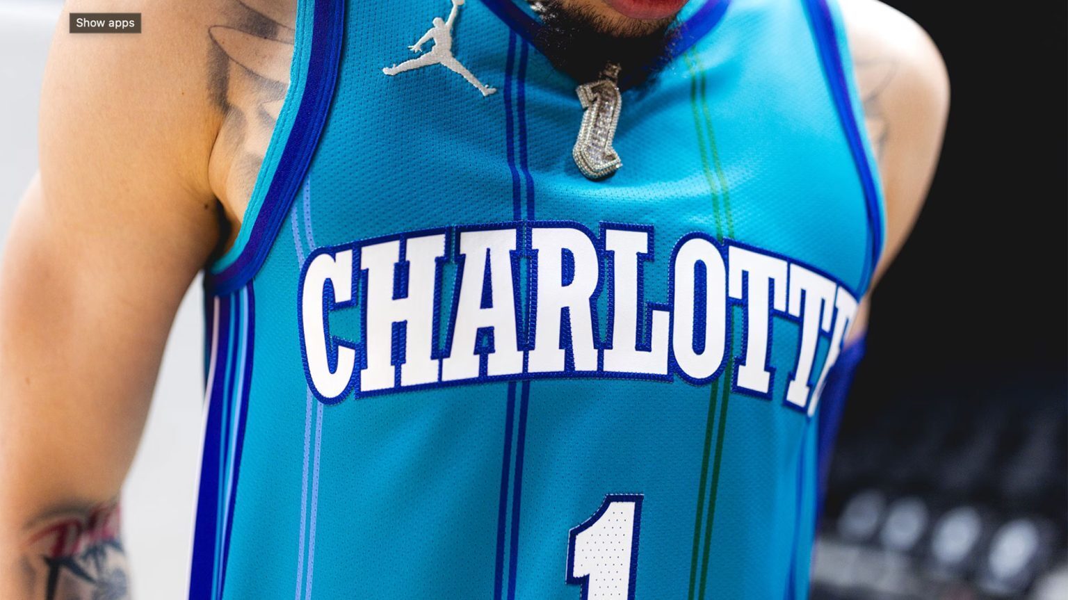 Charlotte Hornets 2023-24 Classic Jersey Style 3 Basketball Jersey basketball jersey product view 1