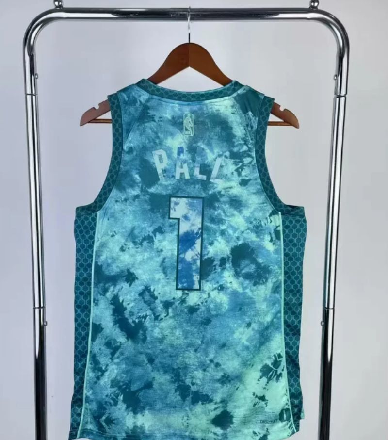 Charlotte Hornets #1 LaMelo Ball selected edition jersey (heat pressed) Style 1 Basketball Jersey basketball jersey product view 1