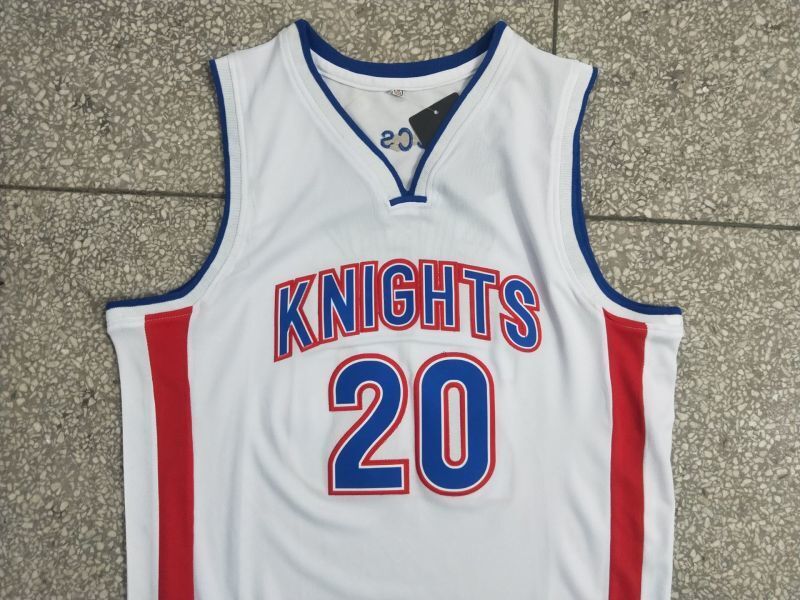 Charlotte Knights High School #30 Stephen Curry Curry High School 20 White Jersey Style 1 College Football Jersey football jersey product view 1