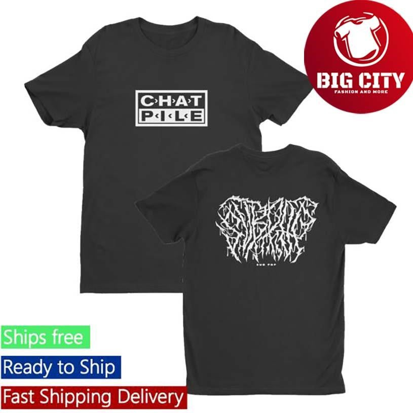 Chat Pile Masks Sifting Black Two Sided Shirt Unisex T-shirt, Sweatshirt, Hoodie, Long Sleeve Tee - T-Shirt, Sweatshirt, Hoodie