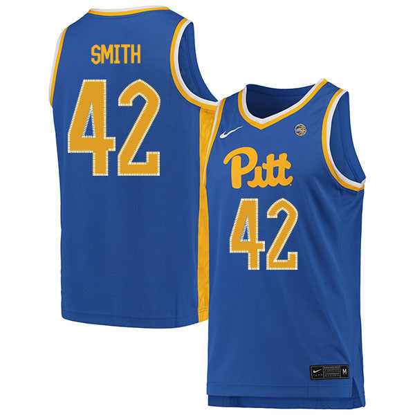 Chayce Smith 42 Blue College Football Jersey football jersey product view 1
