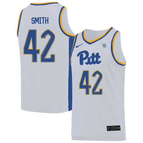 Chayce Smith 42 White College Football Jersey football jersey product view 1