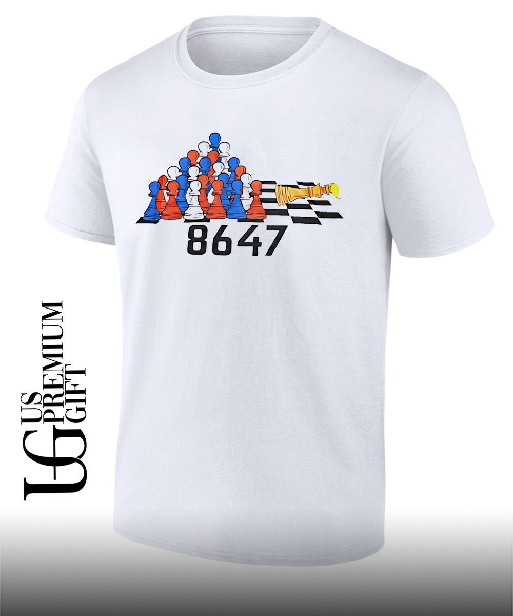 Chess 86 47 Trump T-shirt Unisex T-shirt, Sweatshirt, Hoodie, Long Sleeve Tee - T-Shirt, Sweatshirt, Hoodie