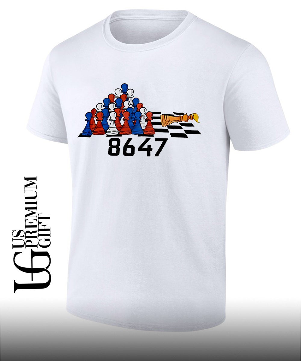 Chess 8647 Trump shirt Unisex T-shirt, Sweatshirt, Hoodie, Long Sleeve Tee - T-Shirt, Sweatshirt, Hoodie