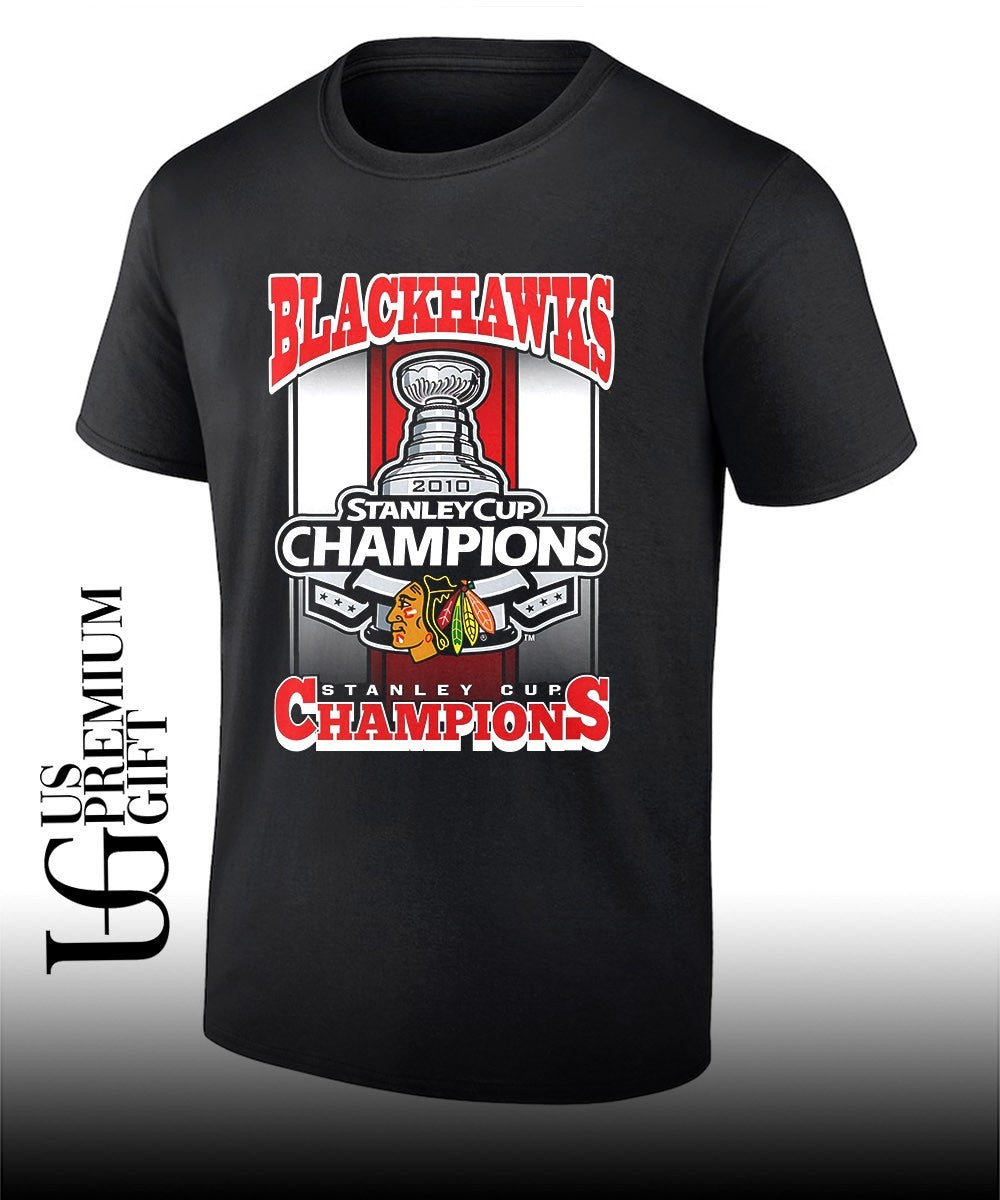 Chicago Blackhawks NHL Stanley Cup Champions 2010 trophy graphic shirt Unisex T-shirt, Sweatshirt, Hoodie, Long Sleeve Tee - T-Shirt, Sweatshirt, Hoodie