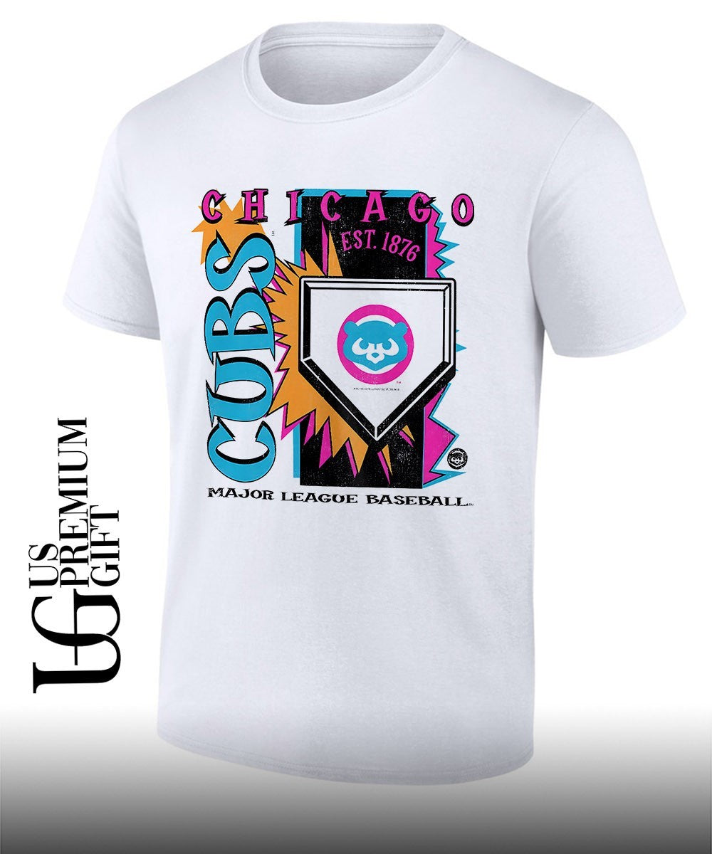 Chicago Cubs Major League baseball since 1876 Cooperstown Neon shirt Unisex T-shirt, Sweatshirt, Hoodie, Long Sleeve Tee - T-Shirt, Sweatshirt, Hoodie