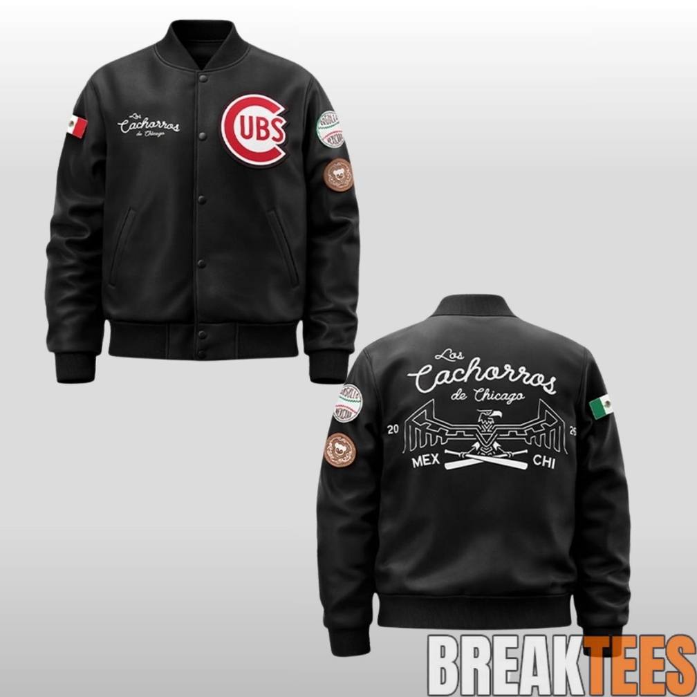 Chicago Cubs Mexican Heritage 2026 Bomber Jacket Unisex T-shirt, Sweatshirt, Hoodie, Long Sleeve Tee - T-Shirt, Sweatshirt, Hoodie