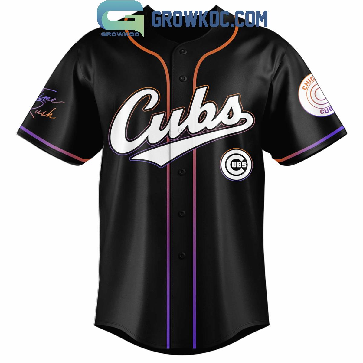 Chicago Cubs x Big Time Rush Tour 2025 Baseball Jersey baseball jersey product view 2