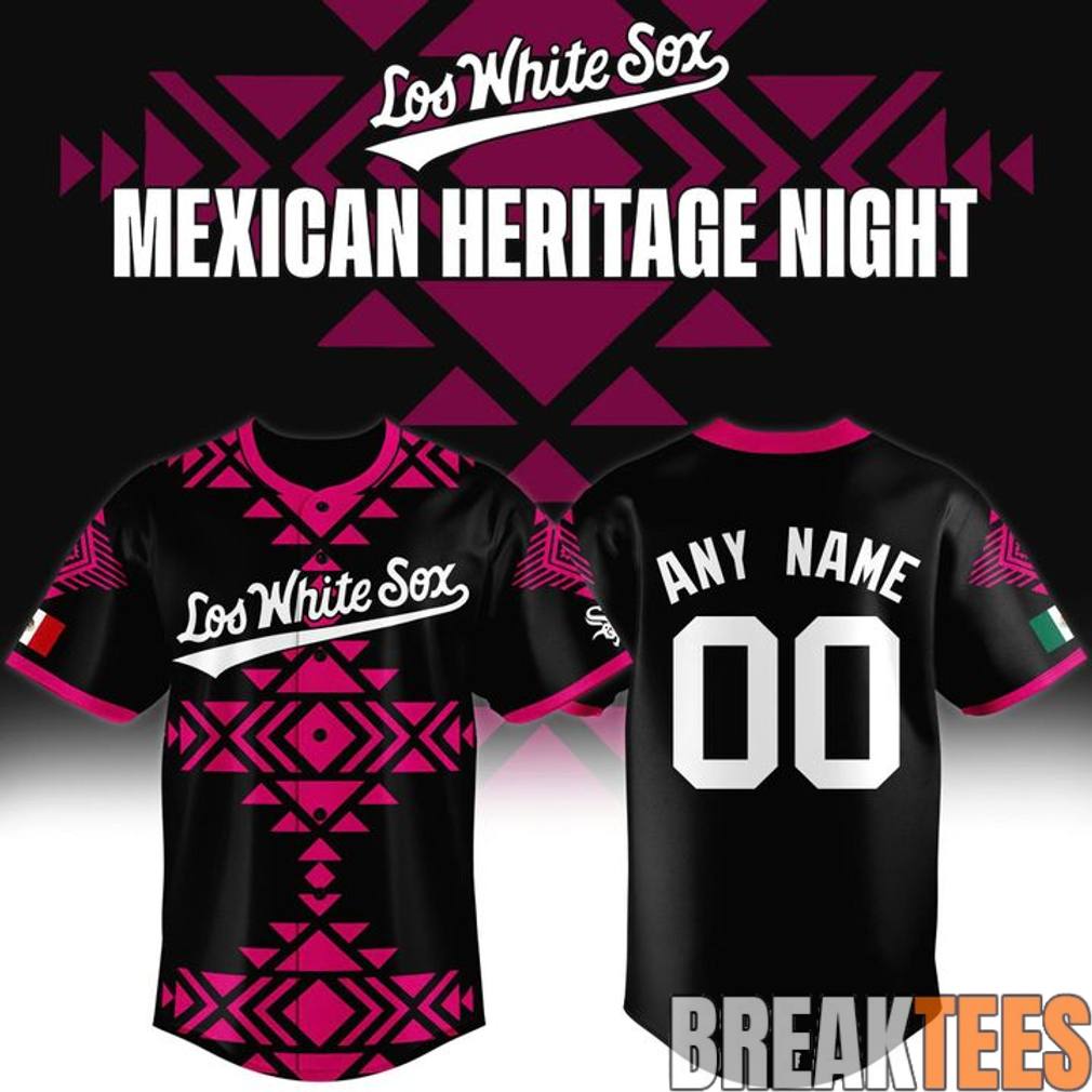 Chicago White Sox 2026 Mexican Heritage Night Custom Jersey Unisex T-shirt, Sweatshirt, Hoodie, Long Sleeve Tee - T-Shirt, Sweatshirt, Hoodie