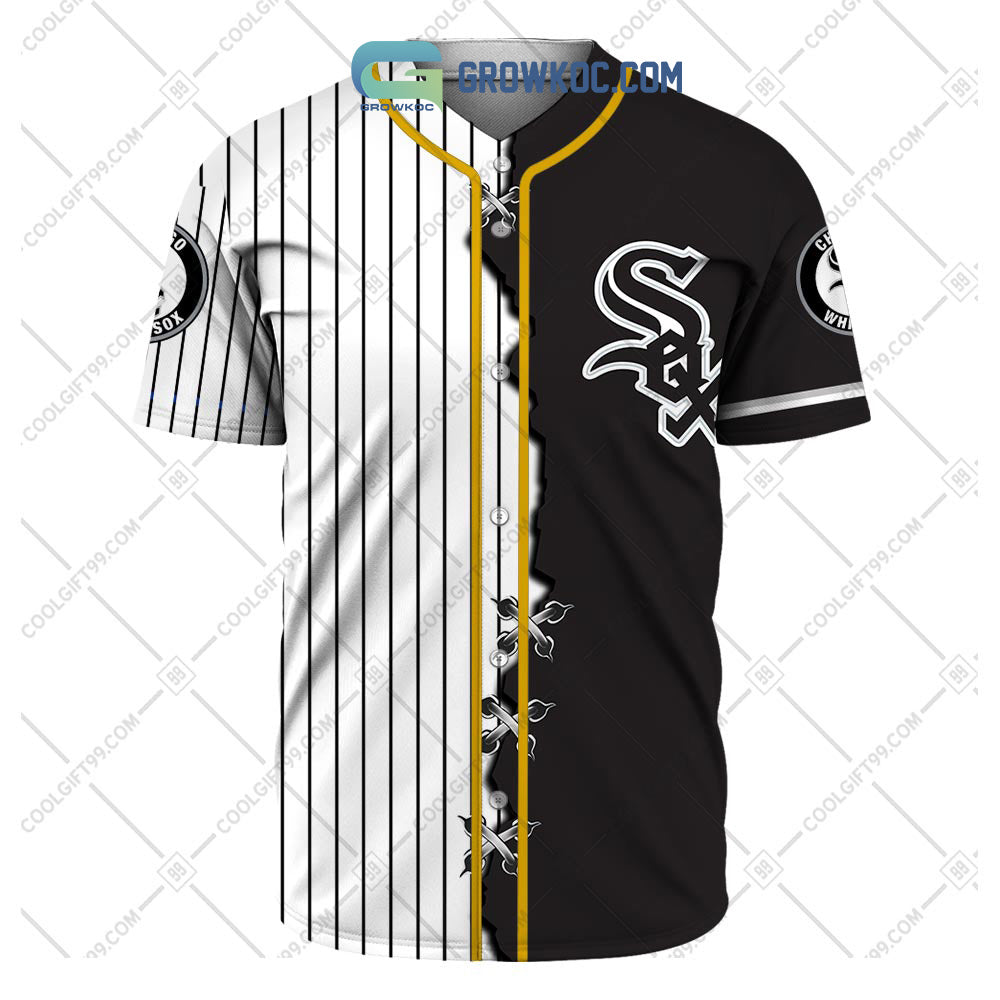 Chicago White Sox MLB Personalized Mix Baseball Jersey baseball jersey product view 2