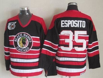 Chicago Blackhawks Blackhawks Style 45 Hockey Jersey hockey jersey product view 1