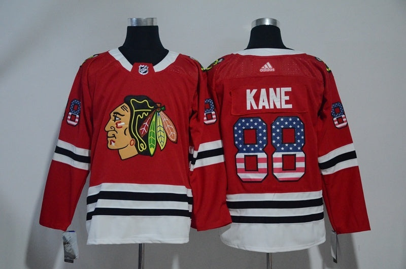 Chicago Blackhawks #88 Patrick Kane Hockey Jersey hockey jersey product view 1