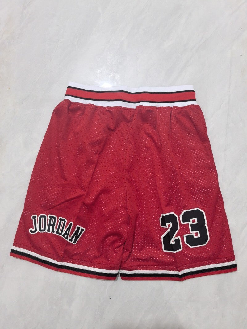 Chicago Bulls Bulls Red Retro Shorts Style 2 Basketball Jersey basketball jersey product view 1