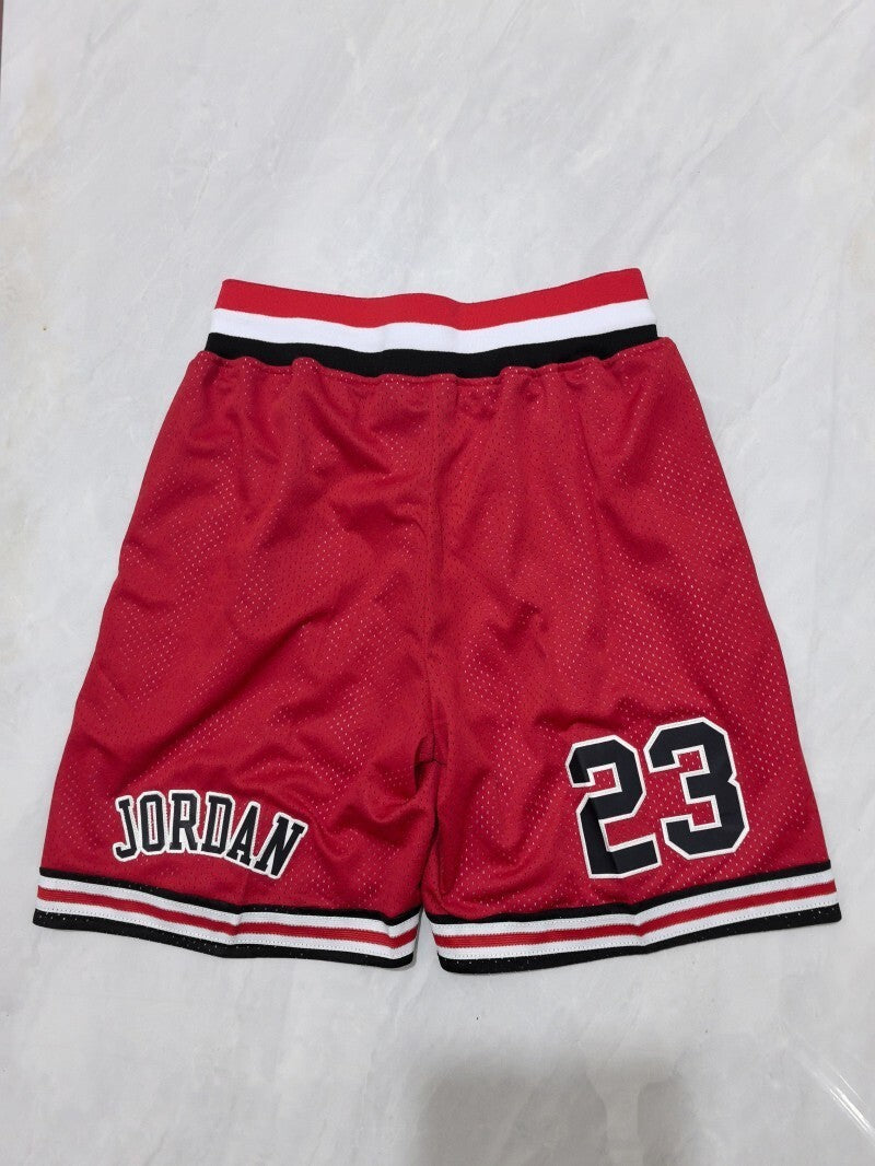 Chicago Bulls Bulls Red Retro Shorts Style 5 Basketball Jersey basketball jersey product view 1