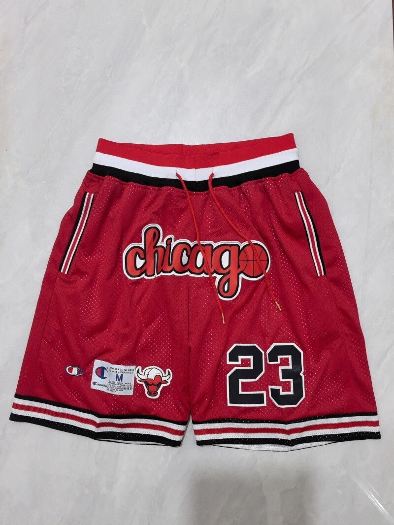 Chicago Bulls Bulls Red Retro Shorts Style 6 Basketball Jersey basketball jersey product view 1