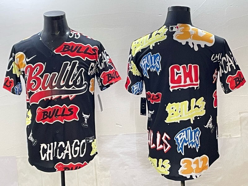 Chicago Bulls nba Bulls Special Edition Style 2 Basketball Jersey basketball jersey product view 1