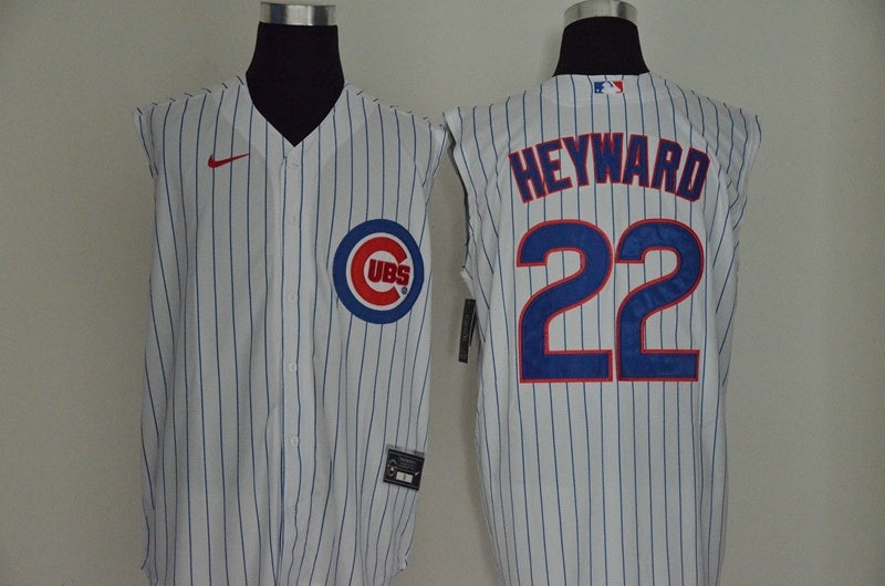 Chicago Cubs #22 Jason Heyward Baseball Jersey baseball jersey product view 1