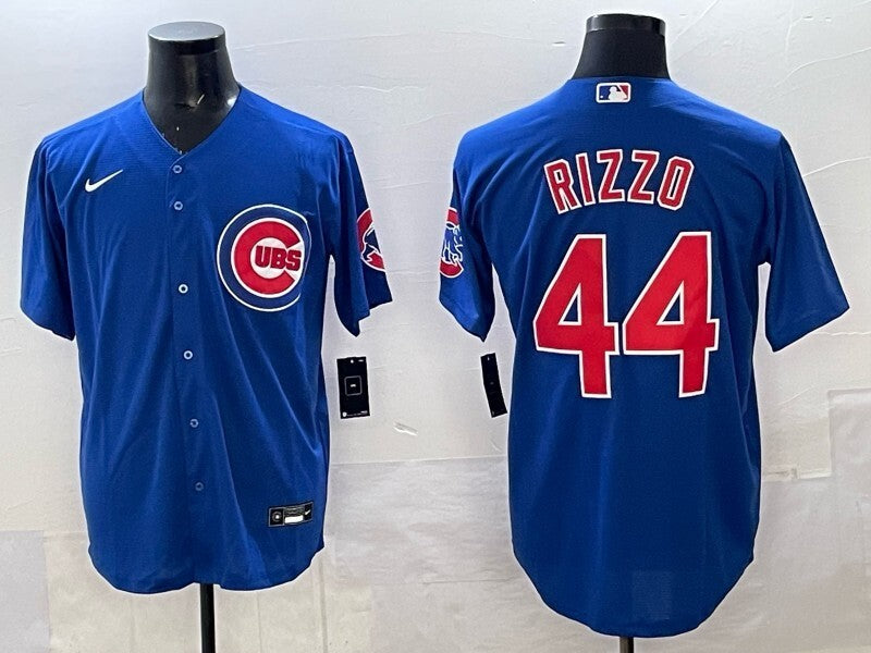 Chicago Cubs #44 Anthony Rizzo Cubs Adult Style 2 Baseball Jersey baseball jersey product view 1