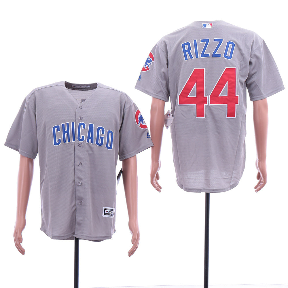 Chicago Cubs #44 Anthony Rizzo Style 1 Baseball Jersey baseball jersey product view 1
