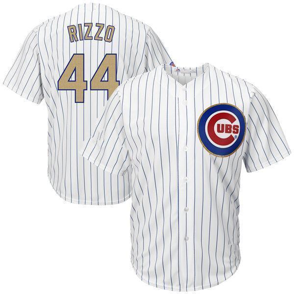 Chicago Cubs #44 Anthony Rizzo Style 6 Baseball Jersey baseball jersey product view 1
