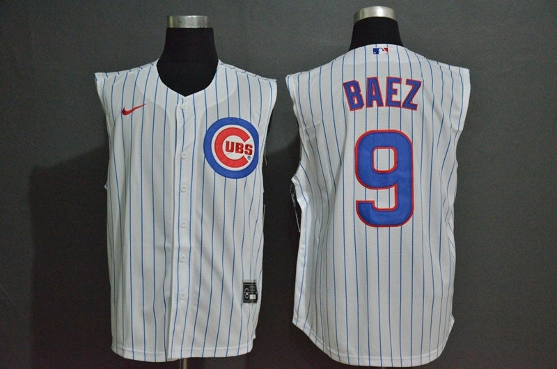 Chicago Cubs #9 Javier Baez Style 2 Baseball Jersey baseball jersey product view 1