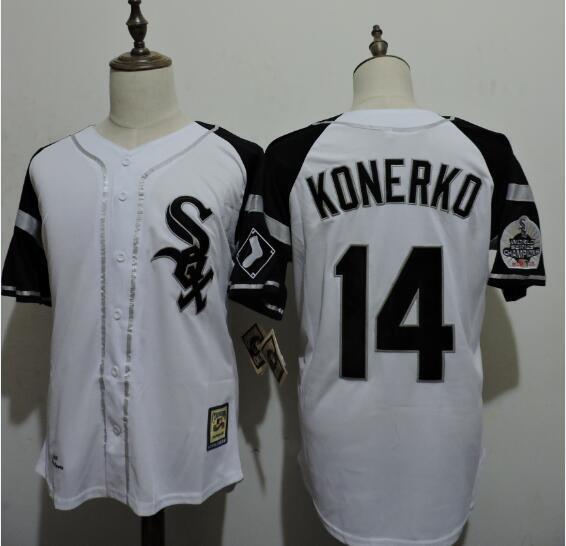Chicago White Sox #14 Style 3 Baseball Jersey baseball jersey product view 1