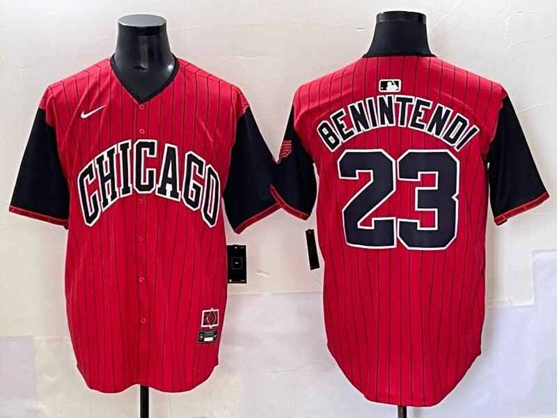 Chicago White Sox #23 Andrew Benintendi White Sox Collaboration Style 3 Baseball Jersey baseball jersey product view 1