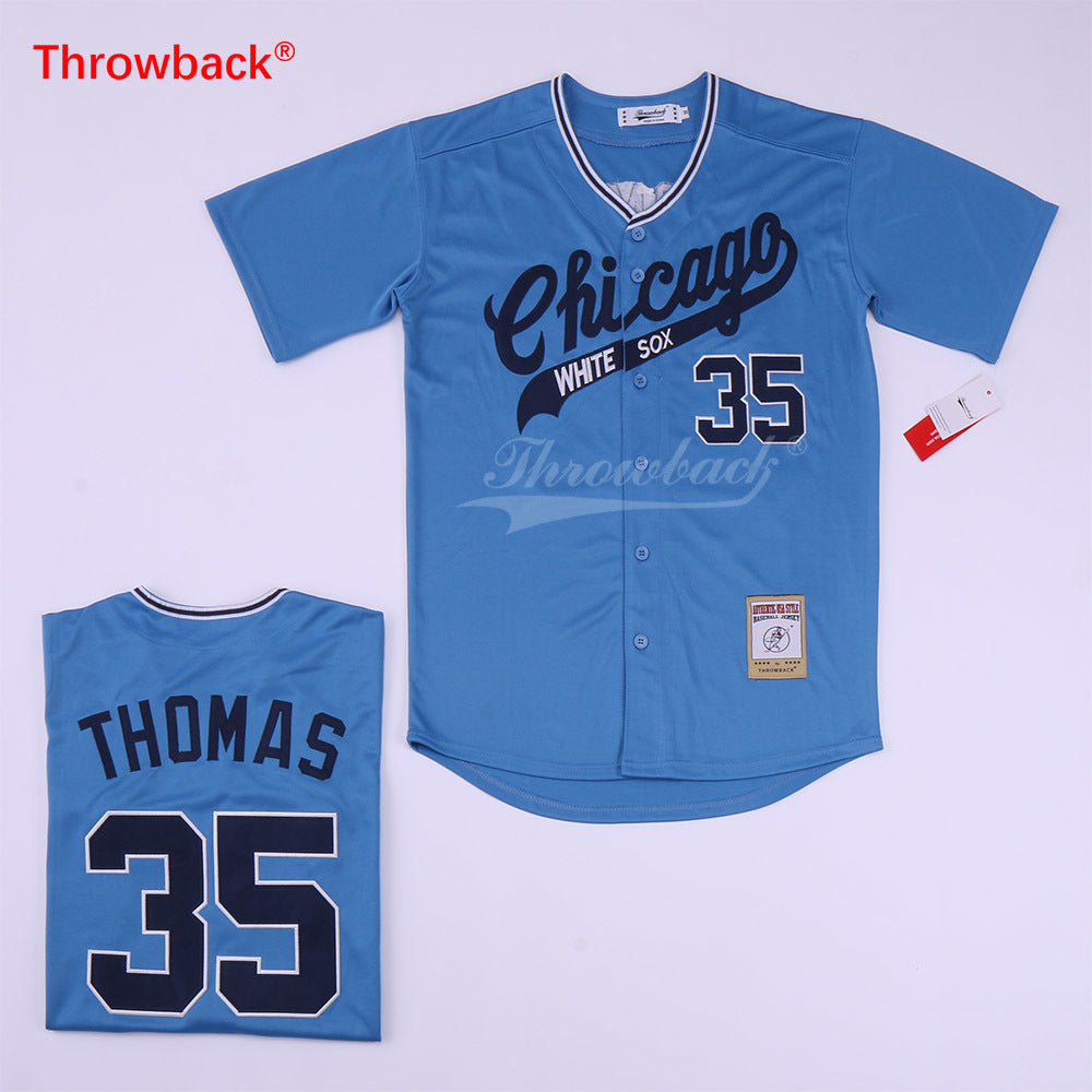 Chicago White Sox #35 Style 1 Baseball Jersey baseball jersey product view 1
