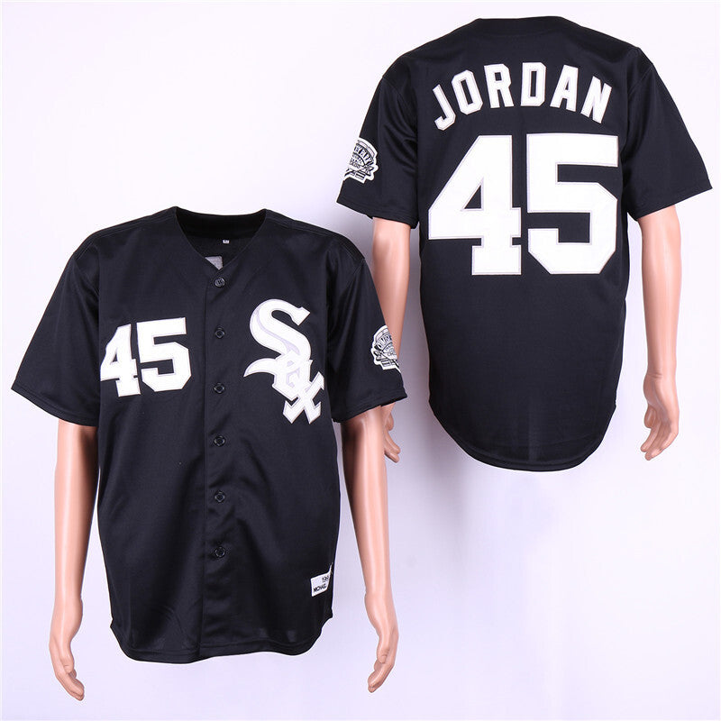 Chicago White Sox #45 Baseball Jersey baseball jersey product view 1