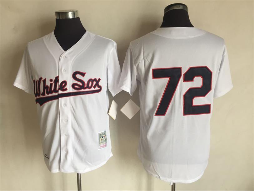Chicago White Sox #72 Style 2 Baseball Jersey baseball jersey product view 1