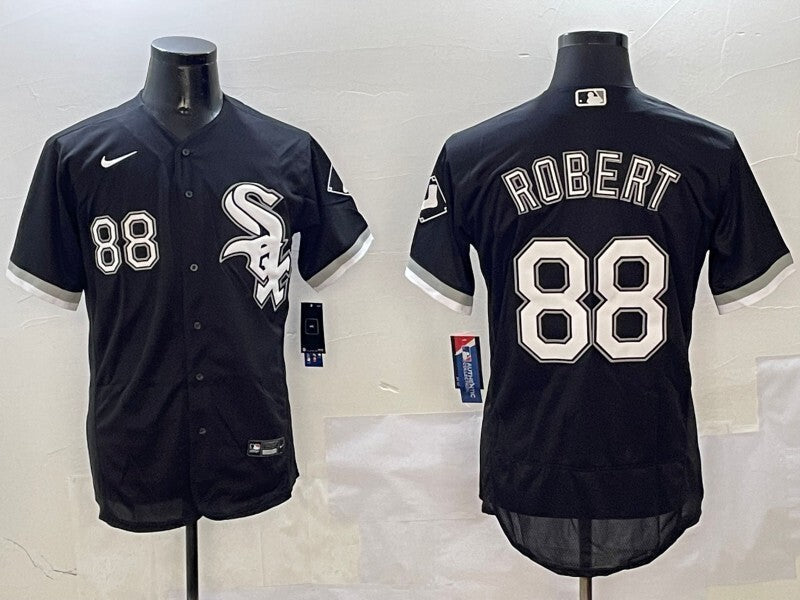 Chicago White Sox #88 Luis Robert White Sox Elite Adult Baseball Jersey baseball jersey product view 1