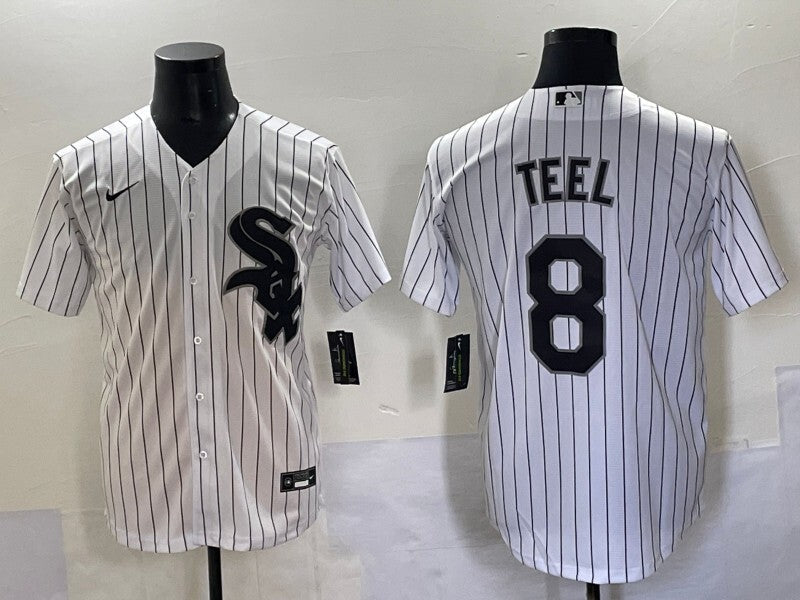 Chicago White Sox #8 Kyle Teel White Sox Adult Style 2 Baseball Jersey baseball jersey product view 1