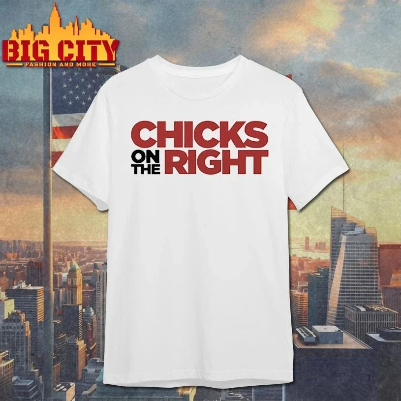 Chicks On The Right Ringer shirt Unisex T-shirt, Sweatshirt, Hoodie, Long Sleeve Tee - T-Shirt, Sweatshirt, Hoodie