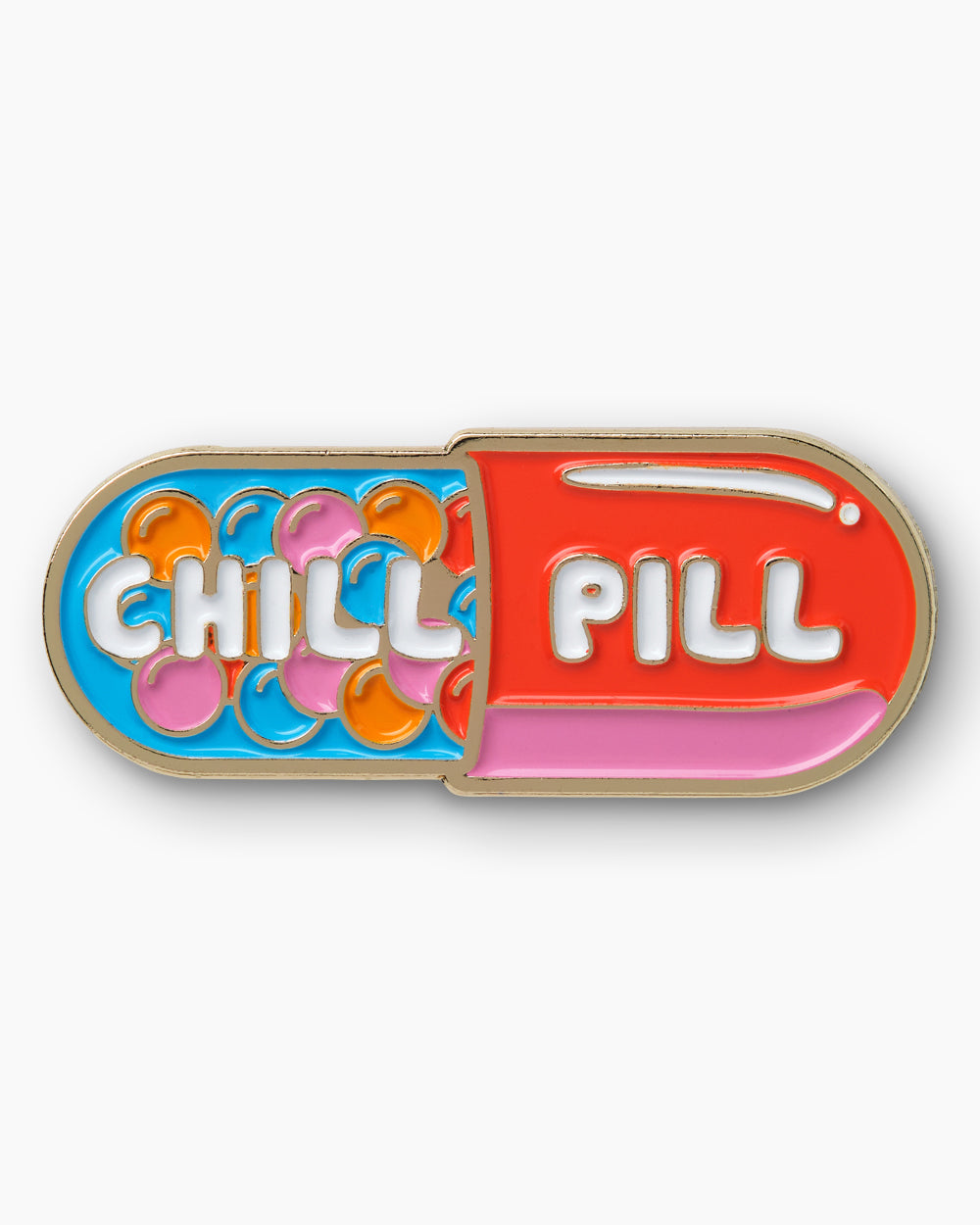 Chill Pill Enamel Pin Unisex T-shirt, Sweatshirt, Hoodie, Long Sleeve Tee - T-Shirt, Sweatshirt, Hoodie