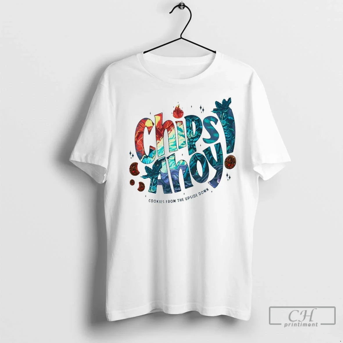 Chips Ahoy Cookies From The Upside Down T Shirts Unisex T-shirt, Sweatshirt, Hoodie, Long Sleeve Tee - T-Shirt, Sweatshirt, Hoodie