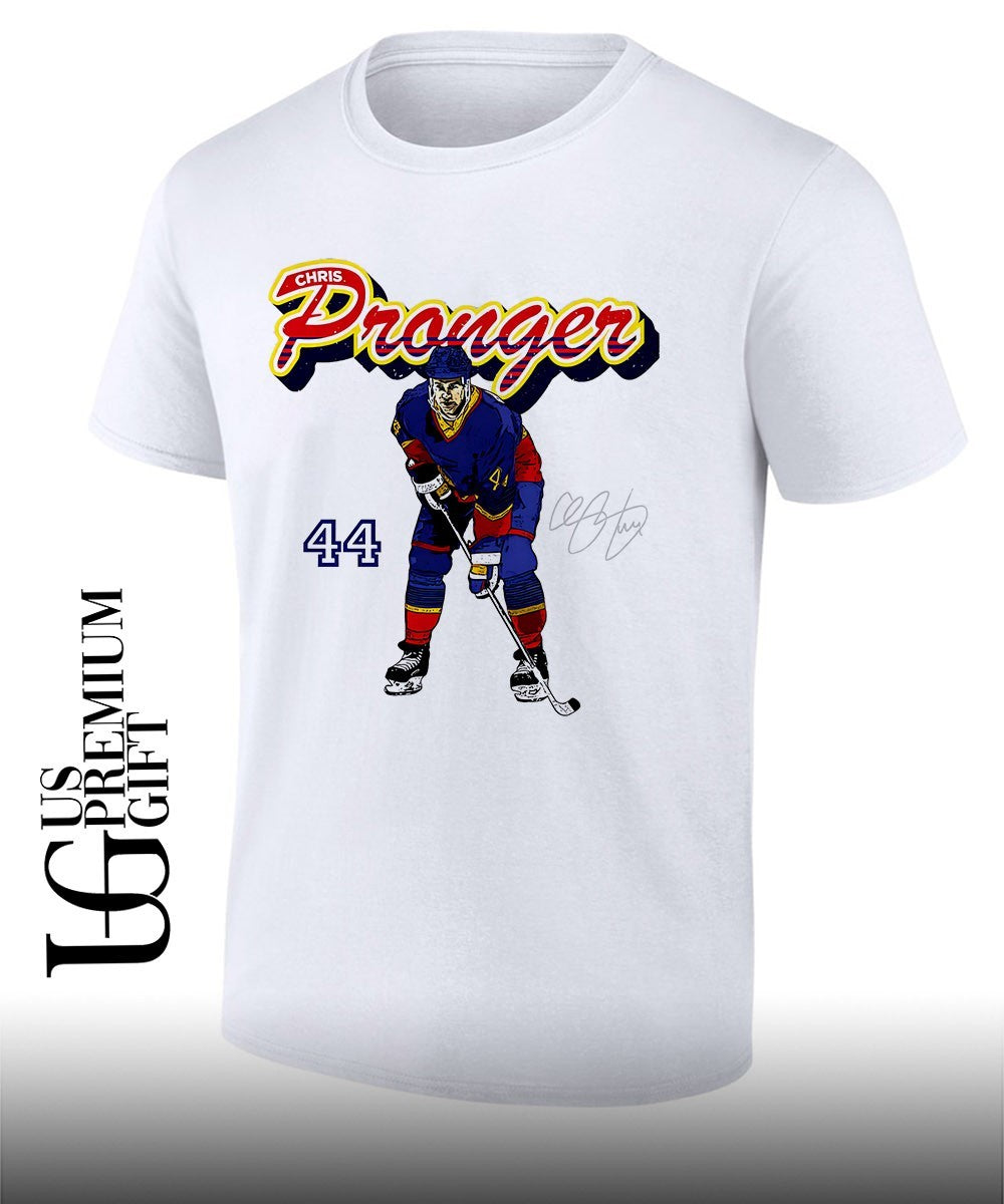 Chris Pronger player Edmonton Oilers hockey signature shirt Unisex T-shirt, Sweatshirt, Hoodie, Long Sleeve Tee - T-Shirt, Sweatshirt, Hoodie