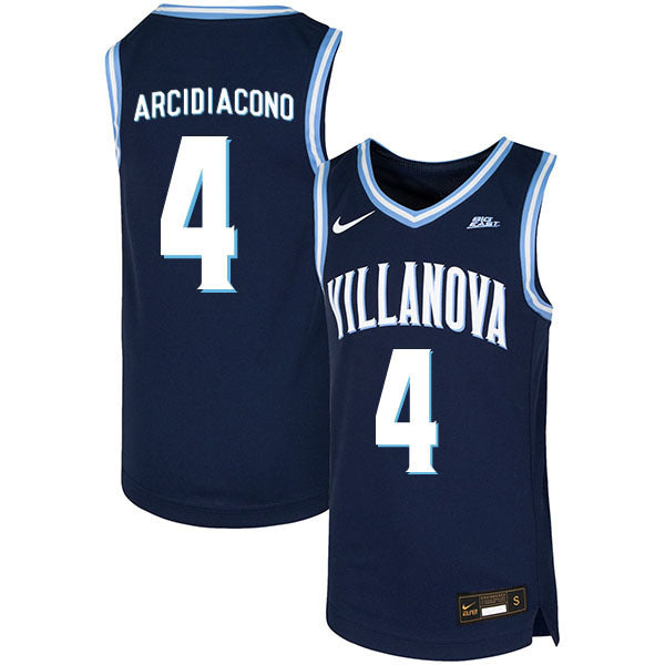 Chris Arcidiacono 4 Navy College Football Jersey football jersey product view 1