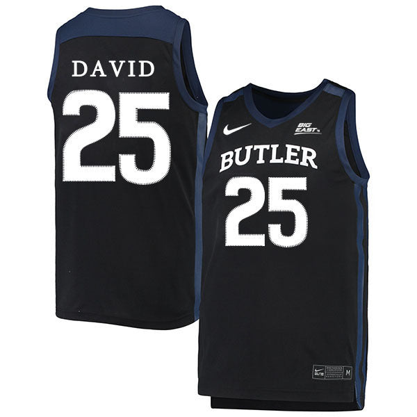 Christian David 25 Black College Football Jersey football jersey product view 1