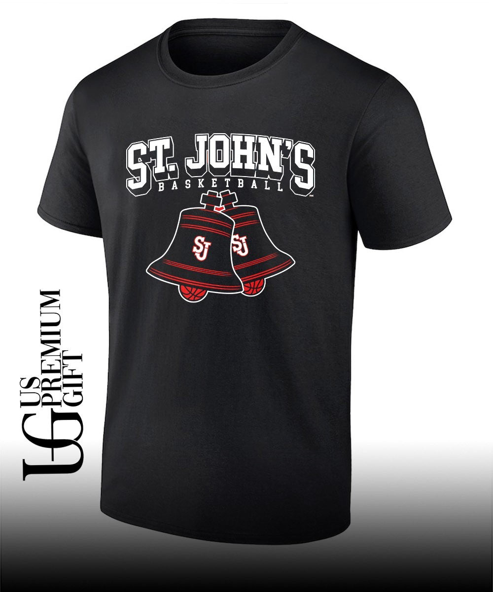 Church Bells St Johns Red Storm mens basketball logo shirt Unisex T-shirt, Sweatshirt, Hoodie, Long Sleeve Tee - T-Shirt, Sweatshirt, Hoodie