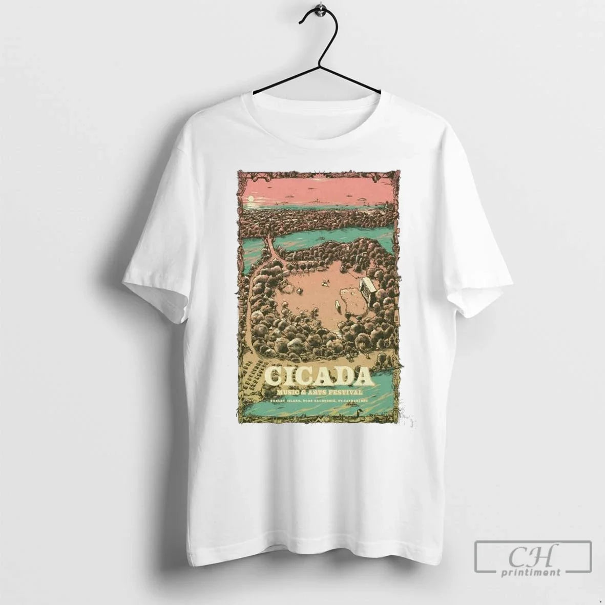 Cicada Music And Arts Festival St Catharines On Oct 3 4 2025 T Shirts Unisex T-shirt, Sweatshirt, Hoodie, Long Sleeve Tee - T-Shirt, Sweatshirt, Hoodie