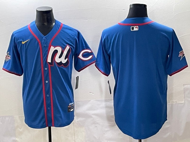 Cincinnati Reds Reds 25 All-Star Style 1 Baseball Jersey baseball jersey product view 1