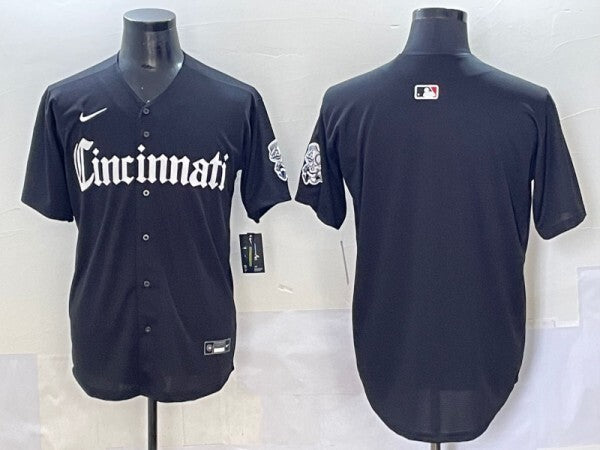 Cincinnati Reds Reds 5 Collaboration Style 2 Baseball Jersey baseball jersey product view 1