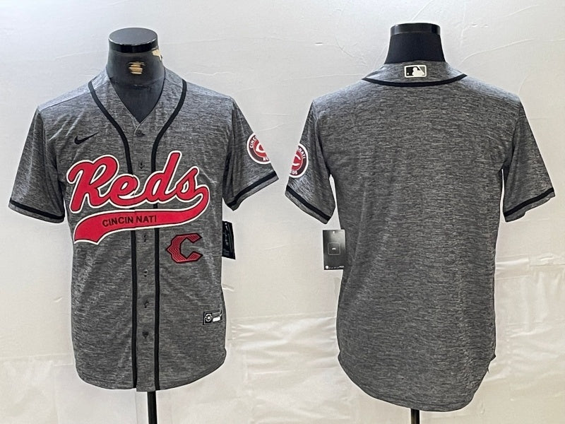Cincinnati Reds Reds Collaboration Style 5 Baseball Jersey baseball jersey product view 1