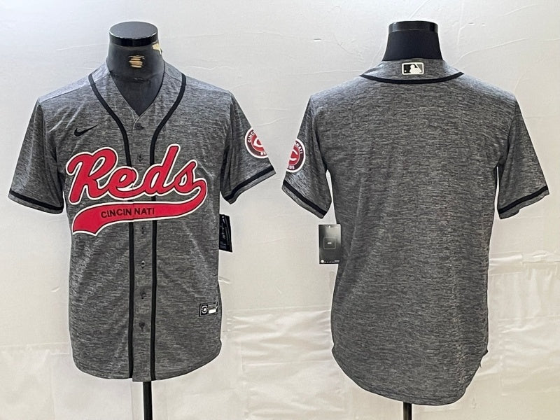 Cincinnati Reds Reds Collaboration Style 6 Baseball Jersey baseball jersey product view 1